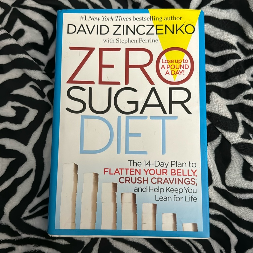 HARDCOVER BOOK ZERO SUGAR DIET